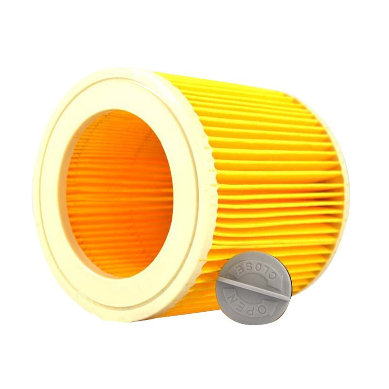 2PCS HEPA Filter For Karcher A2004 / A2204 Vacuum Cleaner Accessories(Yellow)