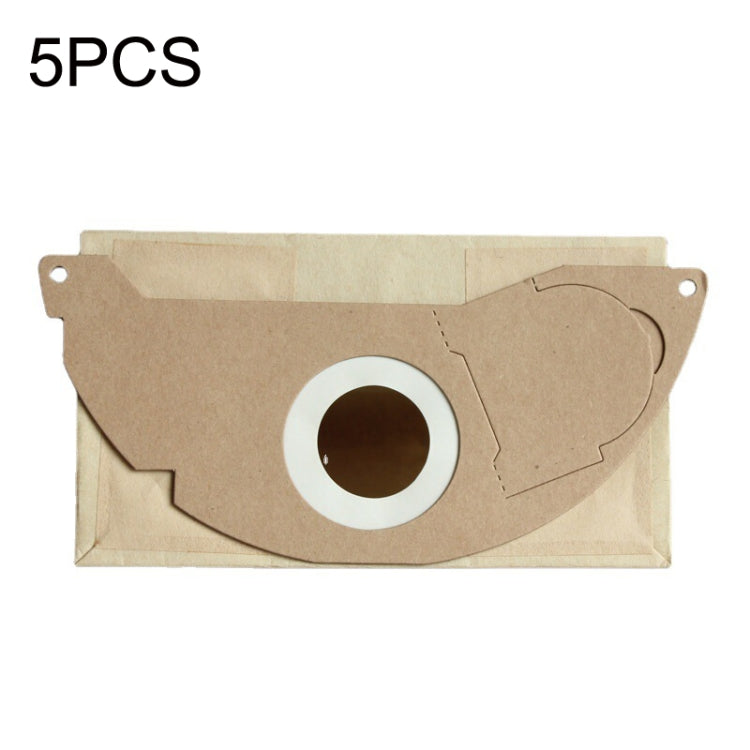 5PCS Paper Bag Waste for Karcher WD2250 / A2004 / A2054 / MV2 Vacuum Cleaner Accessories