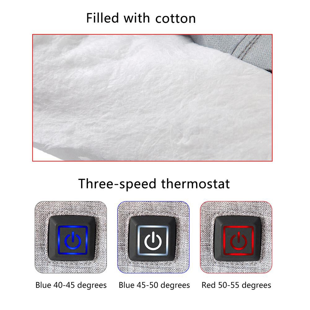 Winter Heating Hand Warmer Electric Thermal Gloves ,Specification: Only Gloves 