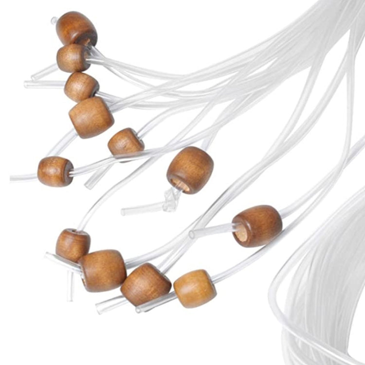 1 Sets Knitting Needles Carbide Bleaching Carpet Extended Crochet With Bead, Length: 1.2 m