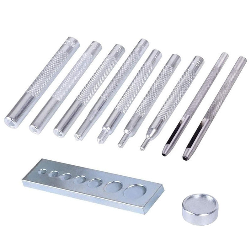 59 In 1 Handmade Leather DIY Tool Set Sewing Craft Tool Set, Style: A5 Pads