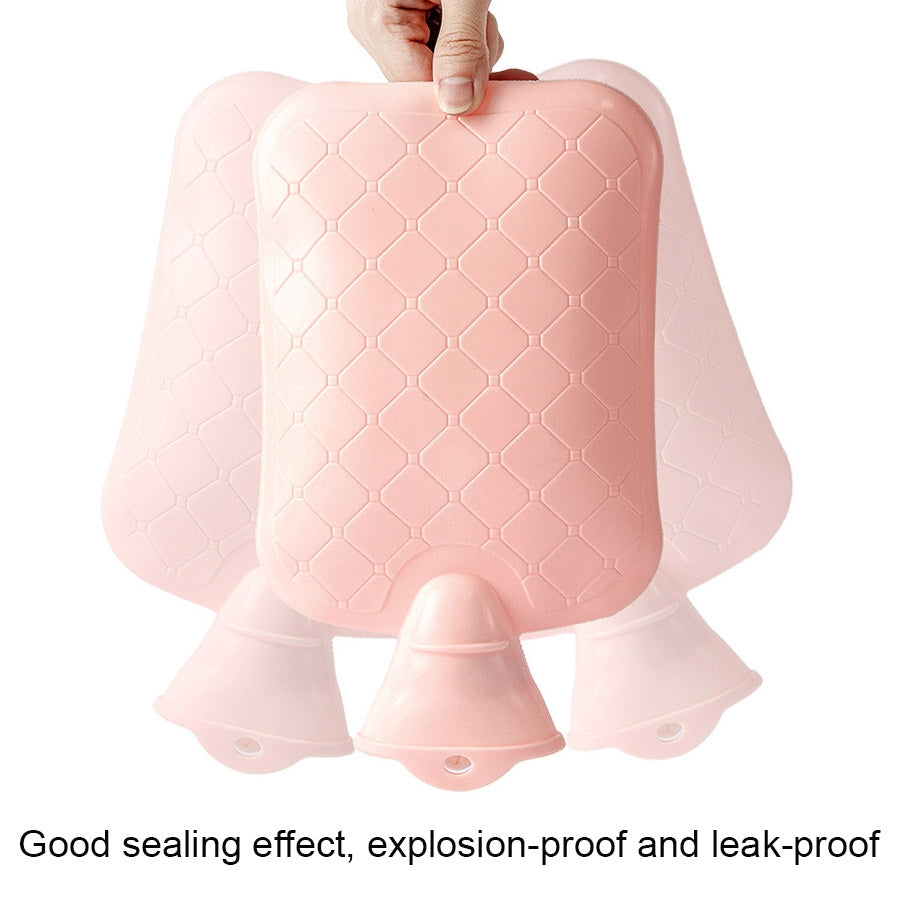 ZS103 Cartoon Plush Water-filled Explosion-proof Hot Water Bags, Spec: Beige Lucky Rabbit(500ml)