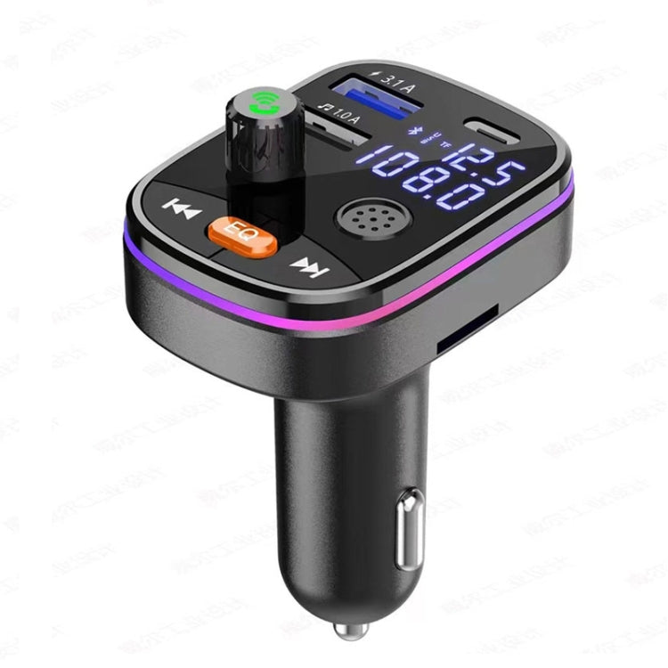 Q10 Car Bluetooth MP3 With TYPE-C Port PD Charging FM Transmitter