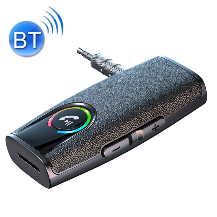 GR03 Car Bluetooth 5.1 Audio Receiver Wireless Adapter Converter(Black)