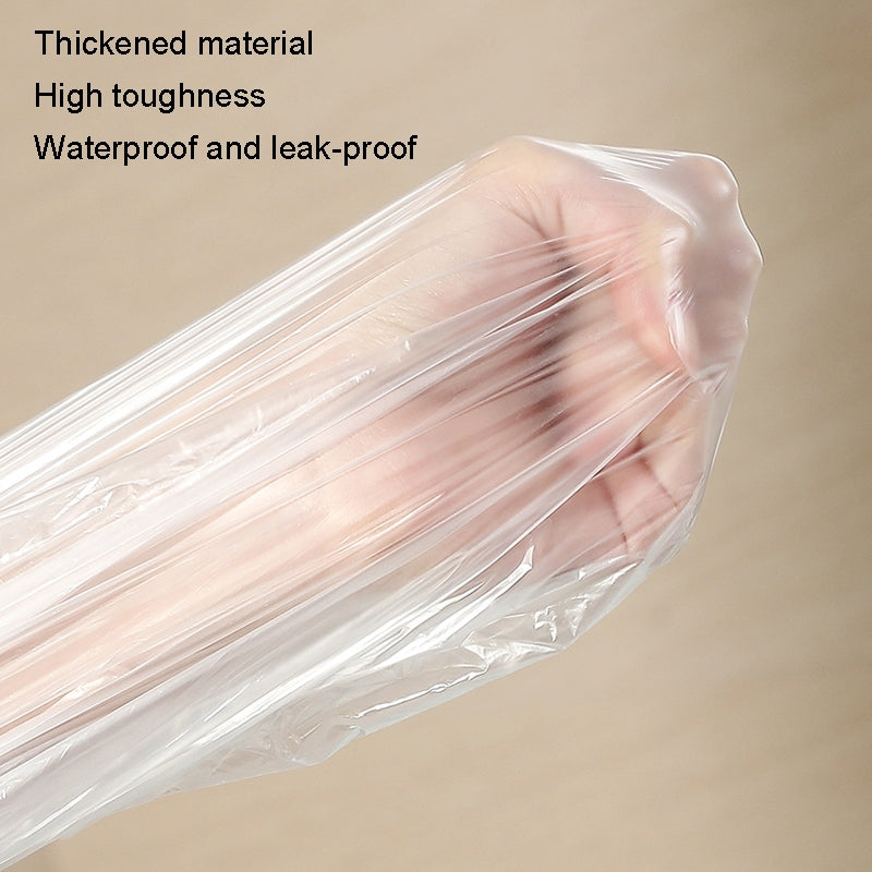 2 pack Disposable Bath Bag Thickened Bath Tub Wood Barrel SPA Plastic Bag Film(120x260cm)