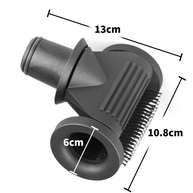 For Dyson Hair Dryer Nozzle Smooth Flyaway Attachment(Gray)