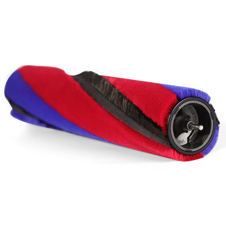 For Dyson V12 V15 Slim Vacuum Cleaner Direct Drive Brush Bar Soft Velvet Suction Head Brush(Red Blue)