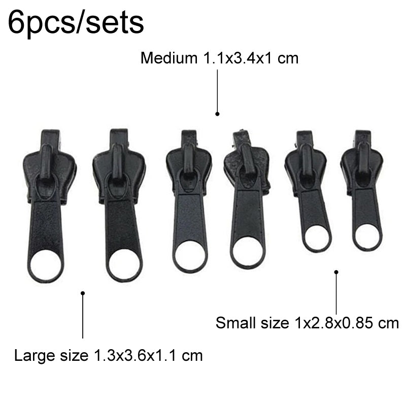 Multifunctional Zipper Puller Clothes Accessories(Black)