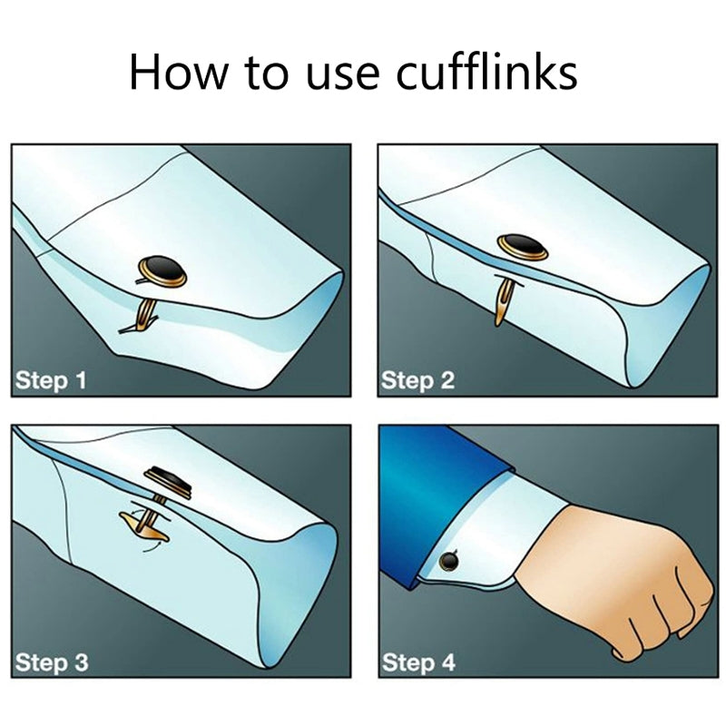 Men Brass Plated Shirt Cufflinks, Color: Cylindrical Rope