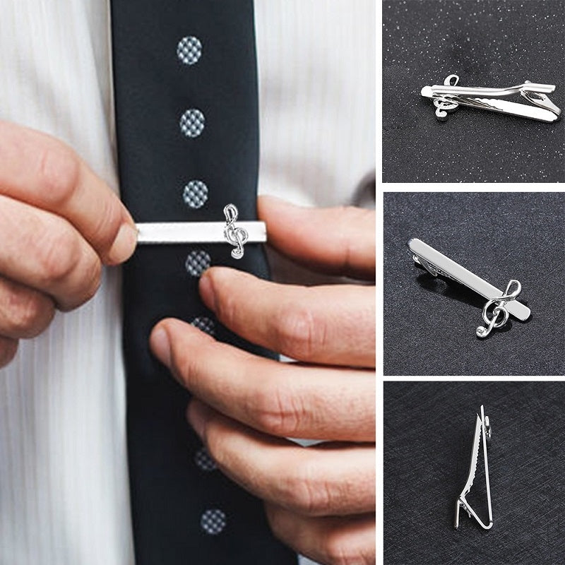 Men Business Formal Wedding Tie Clips, Color: Gold Ship