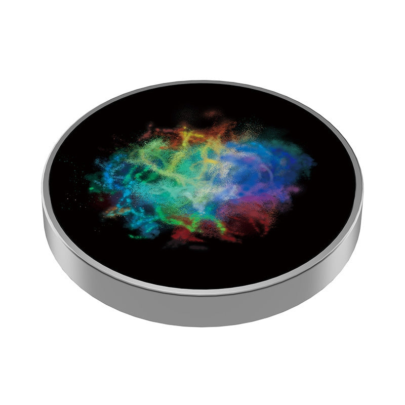 Colorful Luminous Galaxy Star Stainless Steel Rotary Gyro Fingertip Anti Stress Toys(Stars Flowing)