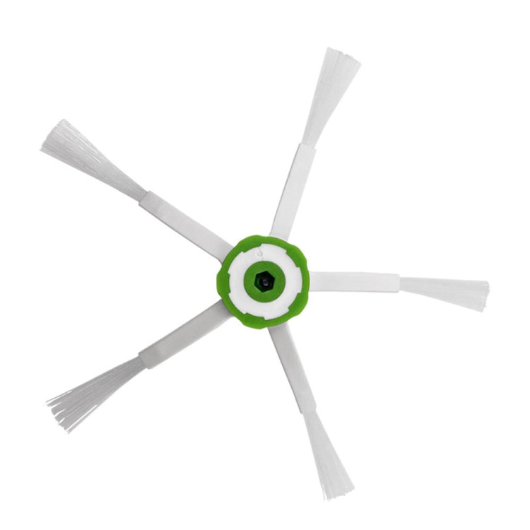 For Irobot I7 I7+ E5 E6 I3 Vacuum Cleaner Accessories 6pcs Pentagonal Side Brush
