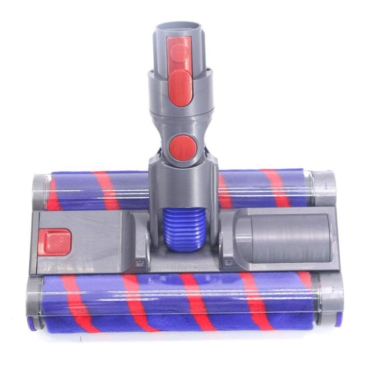 For Dyson V7 V8 V10 V11 Double Roller Soft Velvet Floor Brush Head with LED Lighting