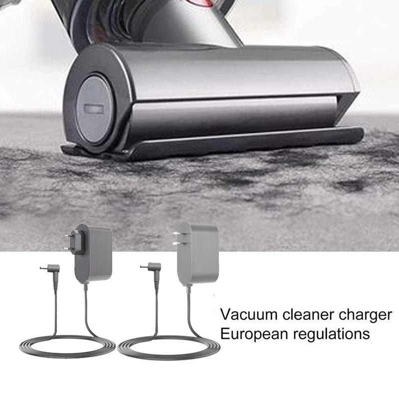 For Dyson V10 Slim Vacuum Cleaner 21.75V /1.1A Charger Power Adapter with Indicator Light EU Plug