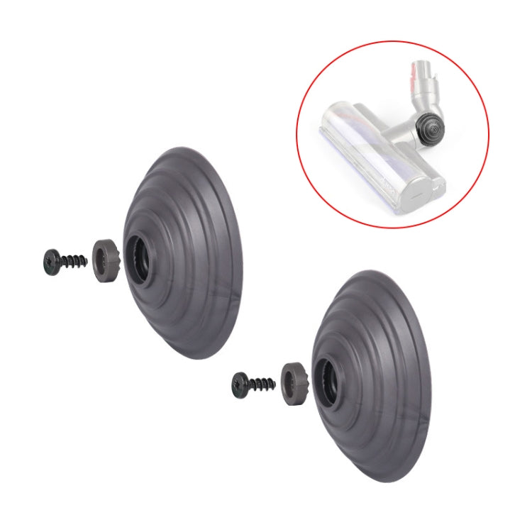 For Dyson V6 V7 V8 V10 V11 V12 Vacuum Cleaner V-Ball Wheels of Direct Drive Cleaner Head