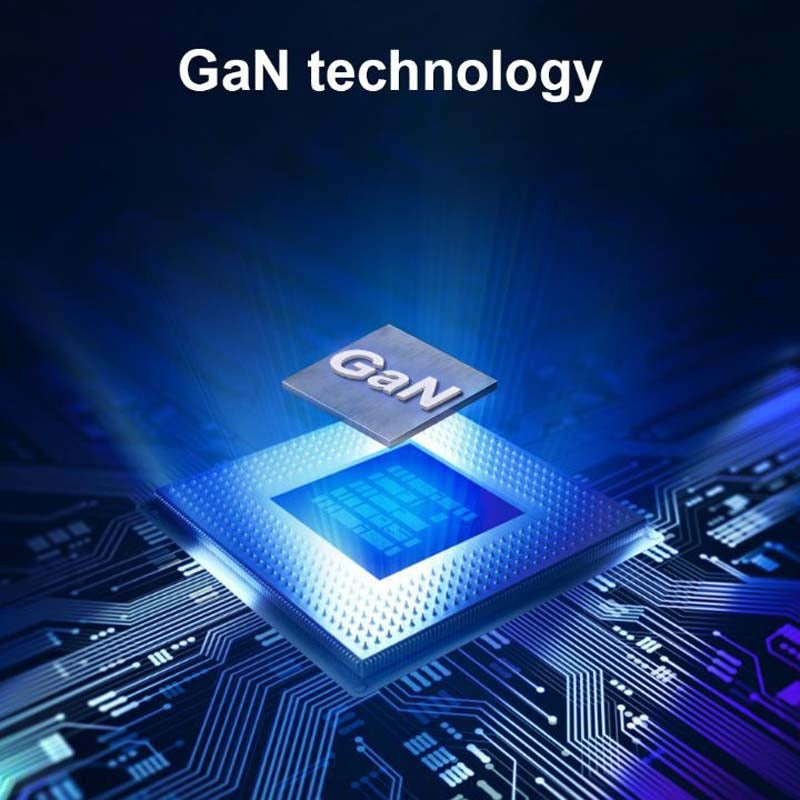 65W GAN PD + QC3.0 Fast Charger Phone Notebook Computer Universal Charging Head, Plug: EU Plug White