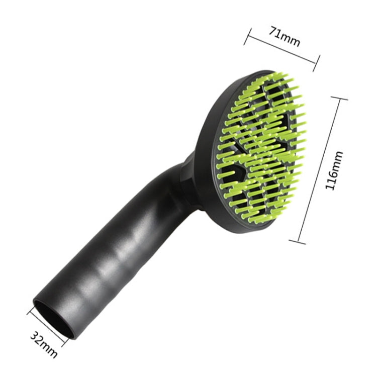 32mm Interface Diameter Vacuum Cleaner Pet Brush Head