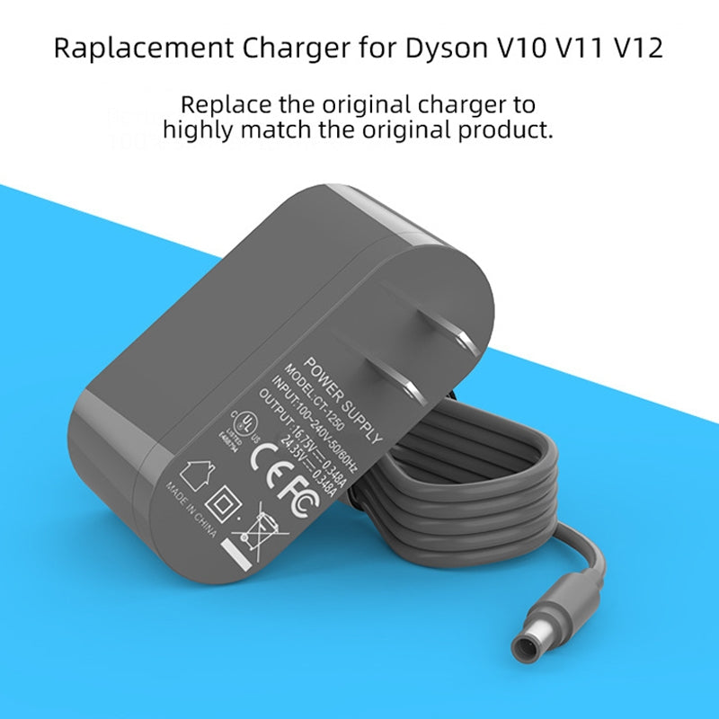 For Dyson V10 / V11 / V12 / V15 / SV12 / SV20 Vacuum Cleaner Charger Universal Power Adapter, US Plug(CT-1250)