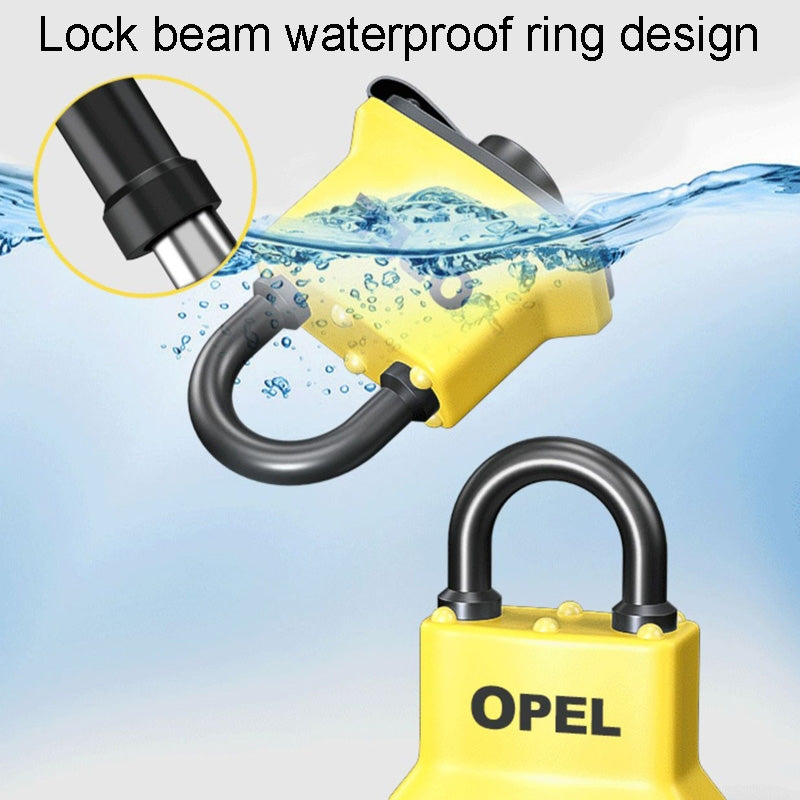Medium Copper Waterproof Padlock Anti-Theft Locker Lock