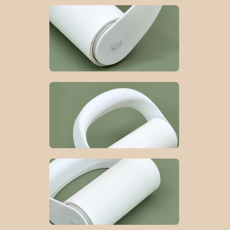 Household Roller Removable Dust-sticking Clothes Lint Sticker, Color: White