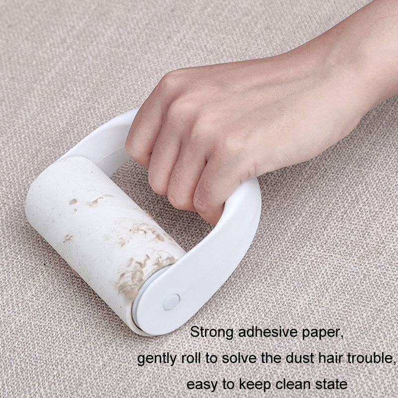 Household Roller Removable Dust-sticking Clothes Lint Sticker, Color: White