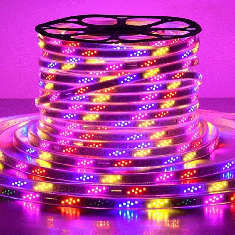 1m Waterproof Colorproof LED Strips Neon Light Bar, Style: 2835 96 Beads Horse Racing Light Strip