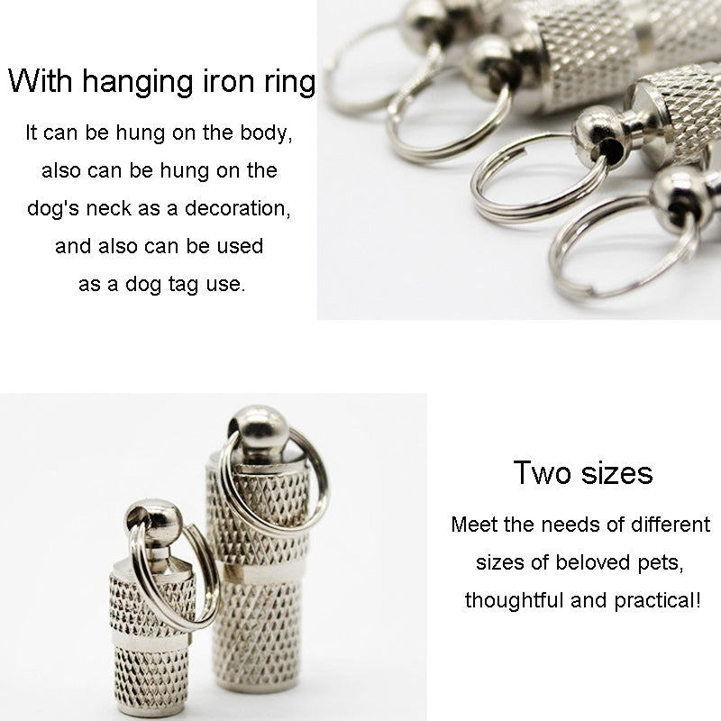 Small Pet ID Tag Pendant Dogs Cats Anti Loss Hanging