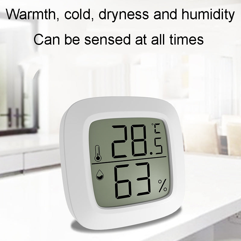 Mini Electronic Pet Temperature And Humidity Meter Highly Precise Temperature And Humidity Meter For Home Use, Model: Degrees Fahrenheit