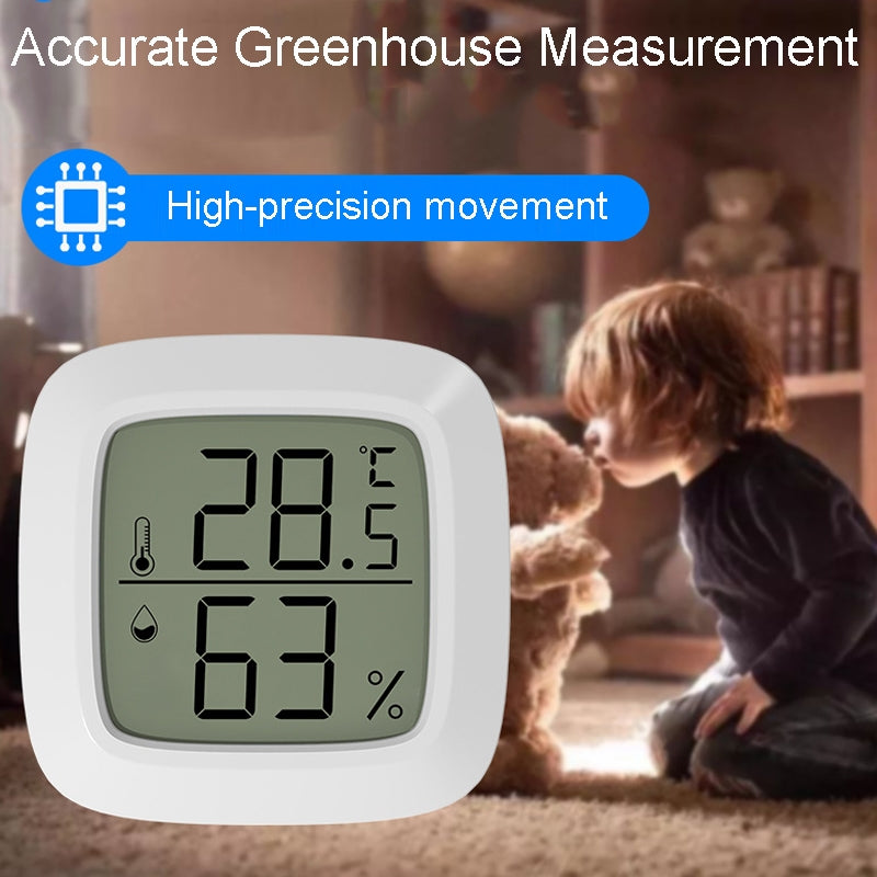 Mini Electronic Pet Temperature And Humidity Meter Highly Precise Temperature And Humidity Meter For Home Use, Model: Degrees Celsius