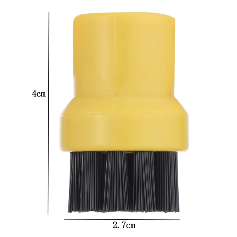 Steam Brush Heads Steamer Accessories For Karcher SC1 / SC2 / SC3 / SC4 / SC5, Style: Copper Brush