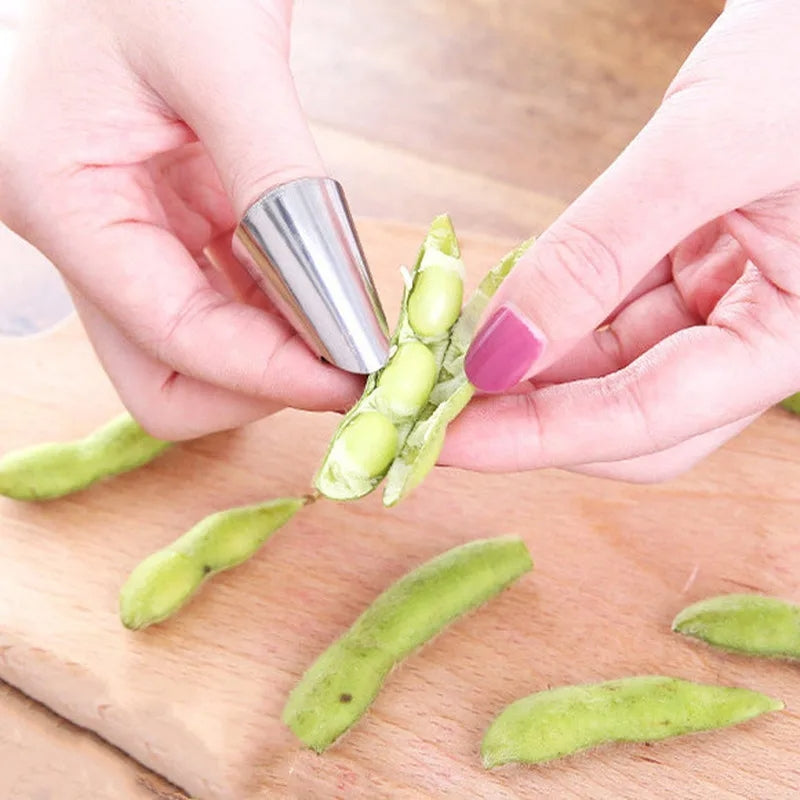 Multifunctional Hand Guard for Cutting Vegetables Nut Shelling Gadget Peeling Nail Polish(10 pcs)