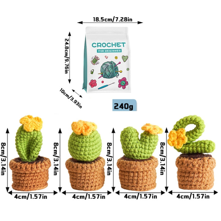 Love Set  Crochet Starter Kit for Beginners with  Step-by-Step Video Tutorials