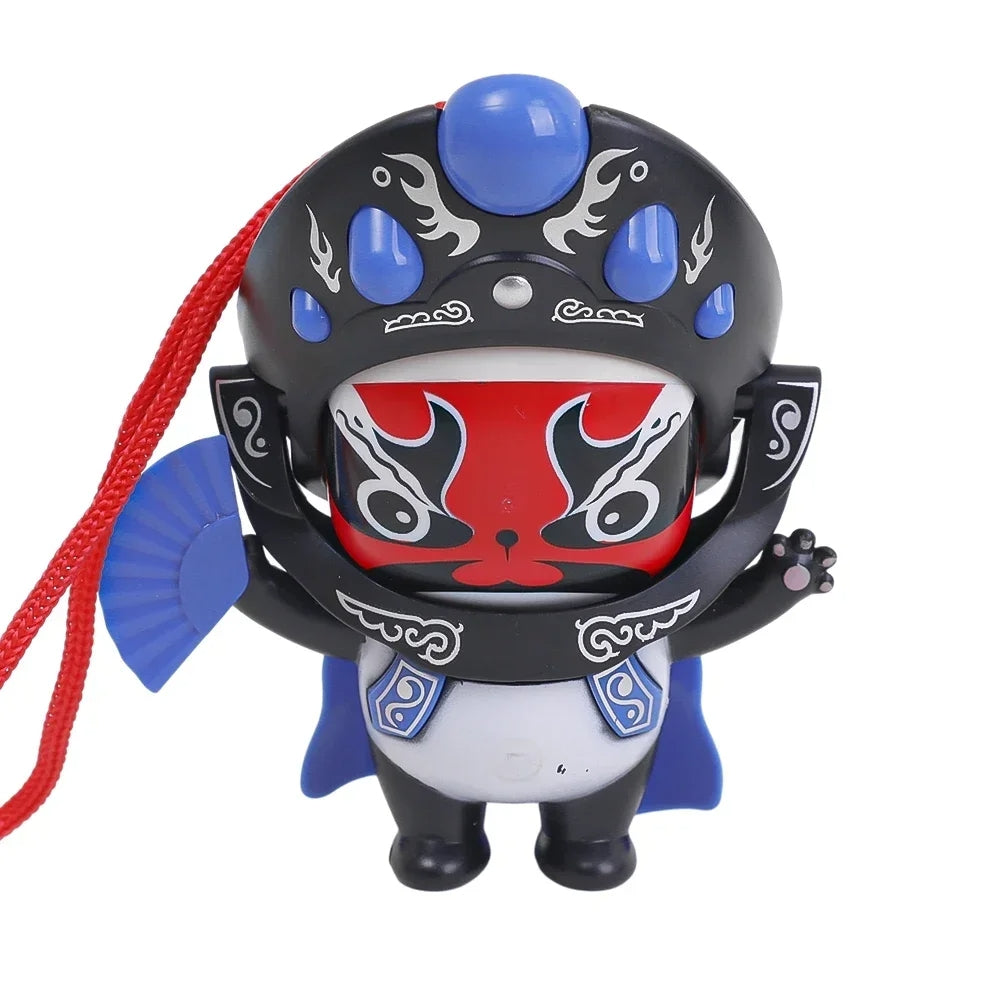 Sichuan Opera Face Chinese Style Face Change Crafts Ornament Children Toy(Yellow)