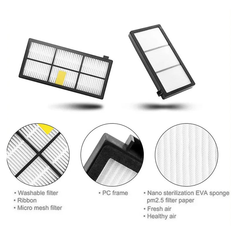 11 In 1 Sweeper Accessories For Irobot Roomba 8 / 9 Series