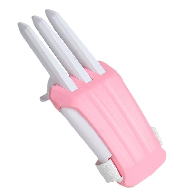 Radish Wolf Claw Retractable Stress Relief Catapult Toy Strange Cool Children Toy(Orange)