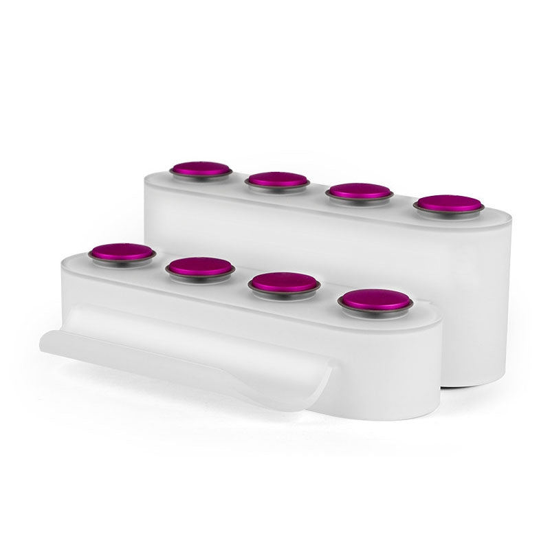 For Dyson Airwrap Storage Rack Can Store 8 Attachment(Rose Red)