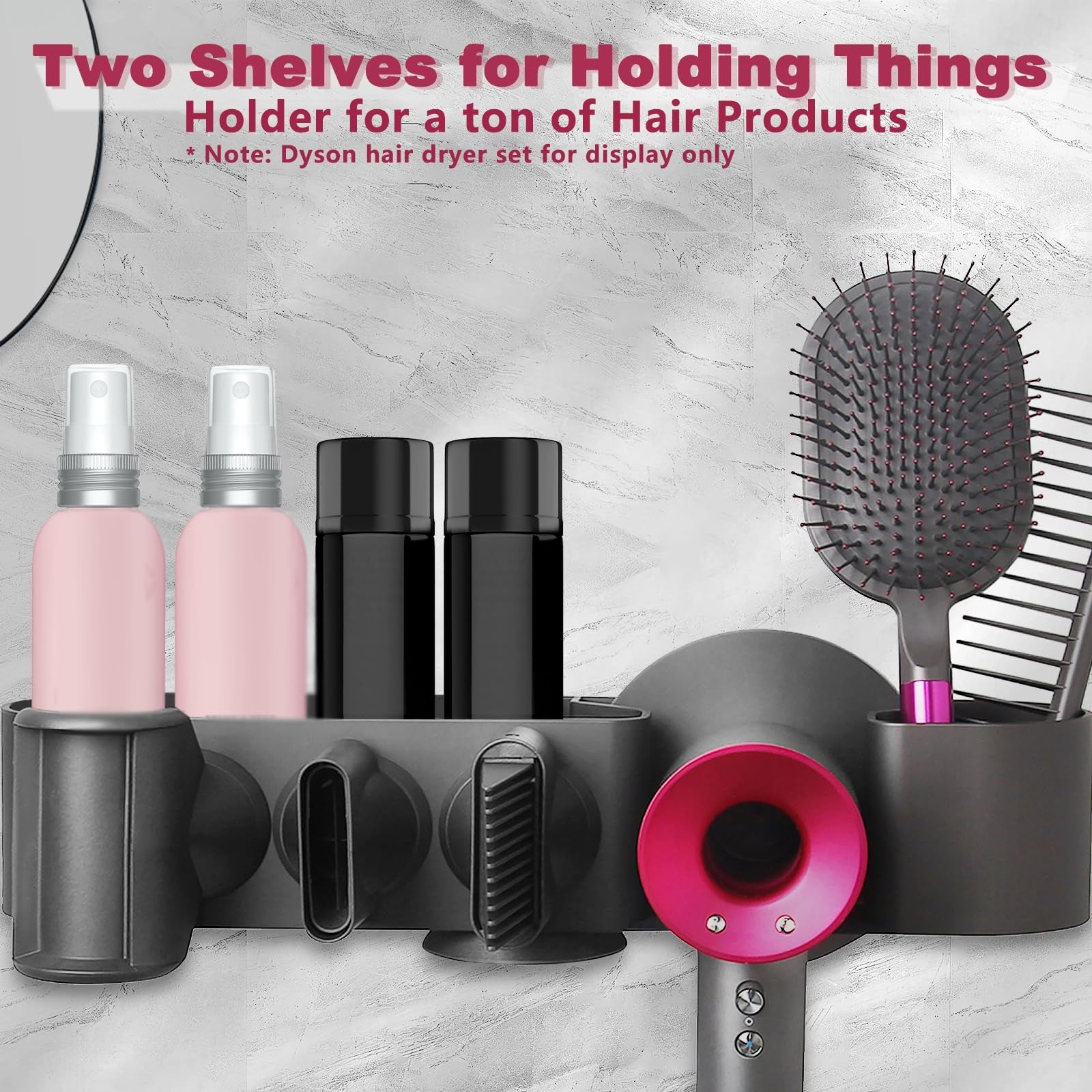 For Dyson Hair Dryer HD15 Bracket Bathroom Storage Organizer Shelf