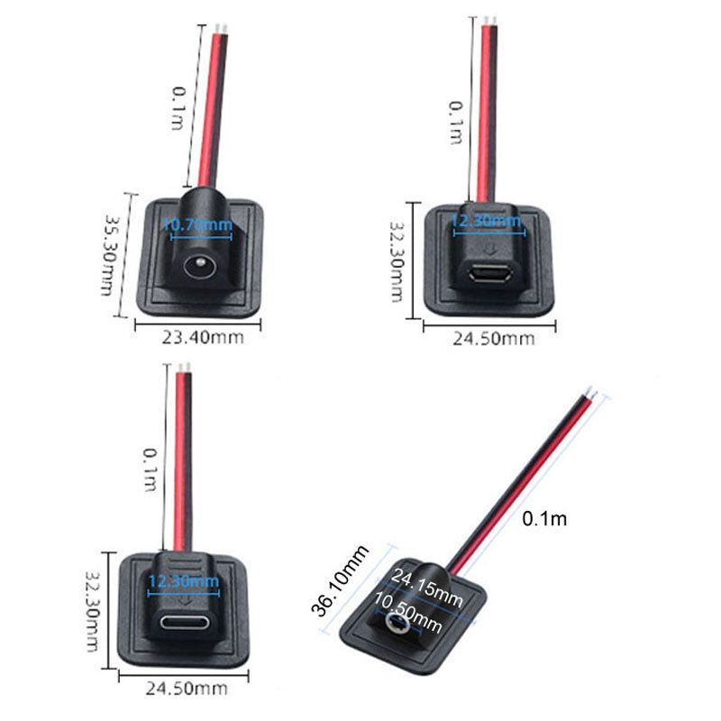 DC35135 Sewing Wire Charging Thermal Products Busbar Cord Protective Equipment Heating Power Cord