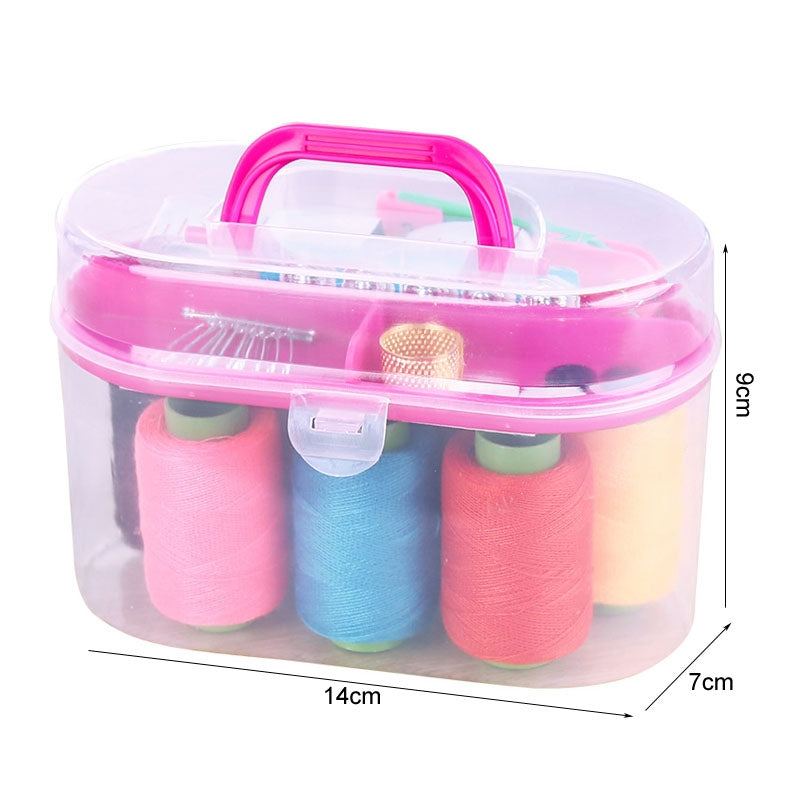 10 In 1 Home Portable Needle And Thread Case Set Multifunctional Needle And Thread Kit Sewing Tools