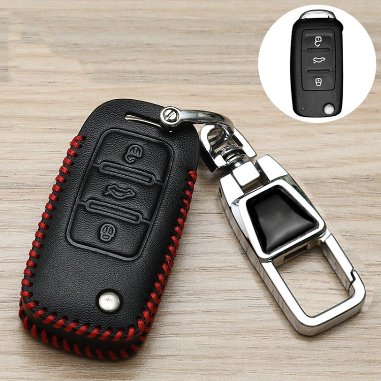 For Volkswagen Jetta Car Key Cover Multifunctional Keychain Anti-lost Number Plate(E)