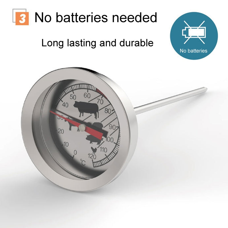 Household Kitchen Barbecue Thermometer Coffee Probe Water Temperature Meter