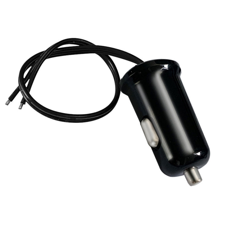 35cm 12V/24V Car Cigarette Lighter Automobile Universal Power Plug(Black)