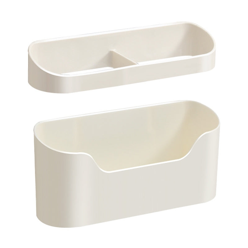 Umbrella Storage Rack Home Doorway Umbrella Drainage Holder Wall Mounted Shelf(White)