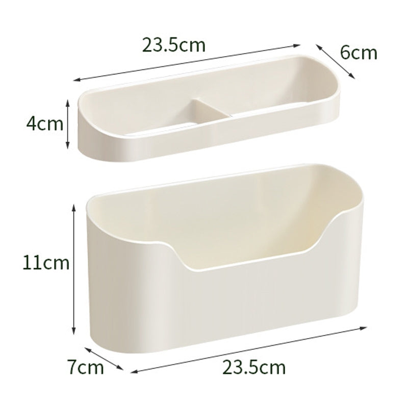 Umbrella Storage Rack Home Doorway Umbrella Drainage Holder Wall Mounted Shelf(White)