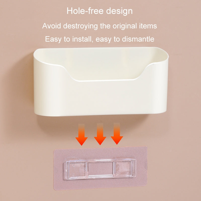 Umbrella Storage Rack Home Doorway Umbrella Drainage Holder Wall Mounted Shelf(White)