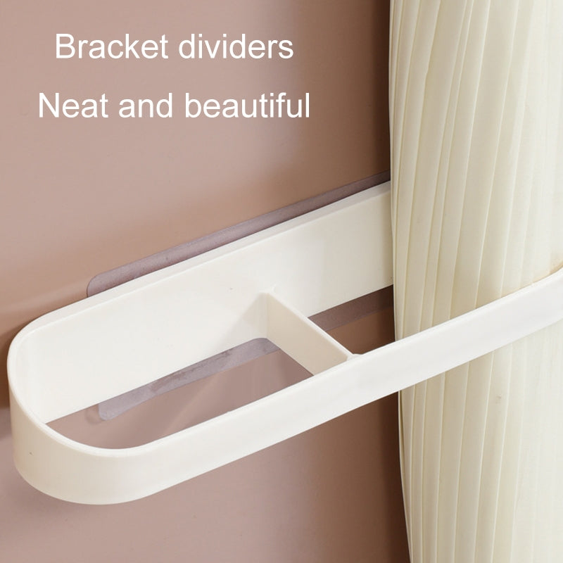 Umbrella Storage Rack Home Doorway Umbrella Drainage Holder Wall Mounted Shelf(White)