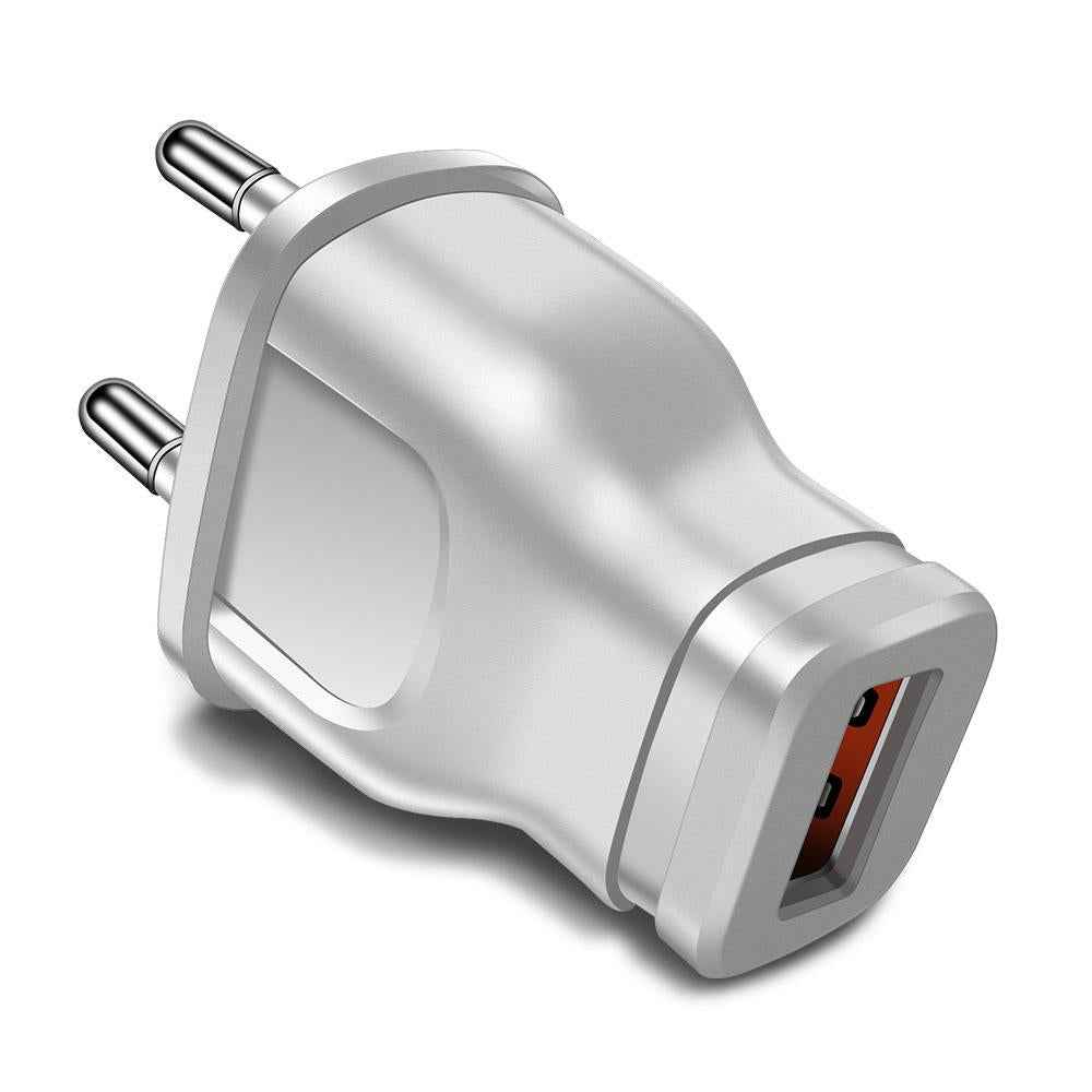 Uniqbuy For 1A 5W Single USB Port Smartphone Charger(EU Plug White)