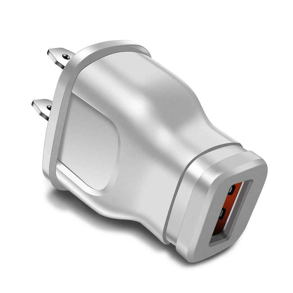 Uniqbuy For 1A 5W Single USB Port Smartphone Charger(US Plug White)