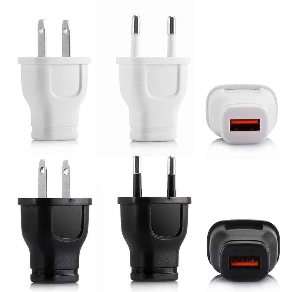 Uniqbuy For 1A 5W Single USB Port Smartphone Charger(US Plug White)