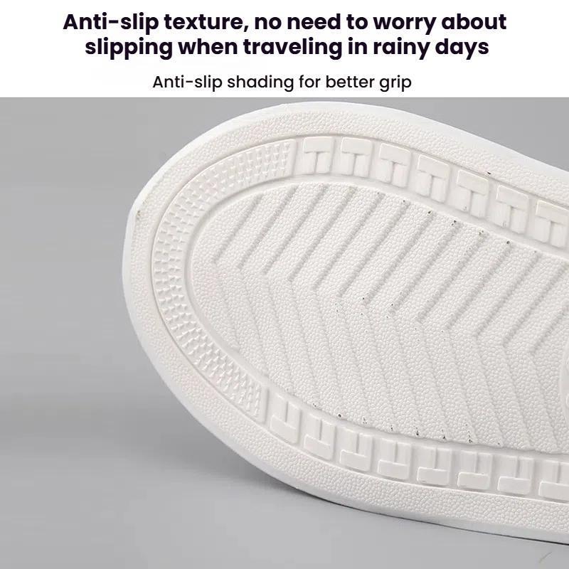 38cm Outdoor PVC Thickened Anti-Skid Rainproof High-Top Shoe Covers, Size: XXL 43-44(Pearl Blue)